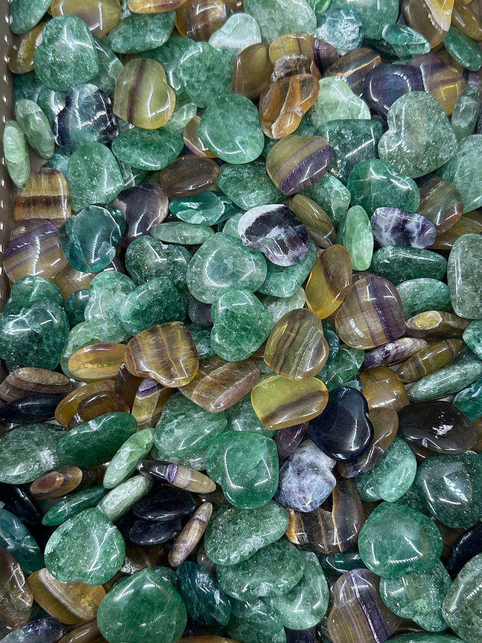 Thumbnail: Mini Fluorite Hearts