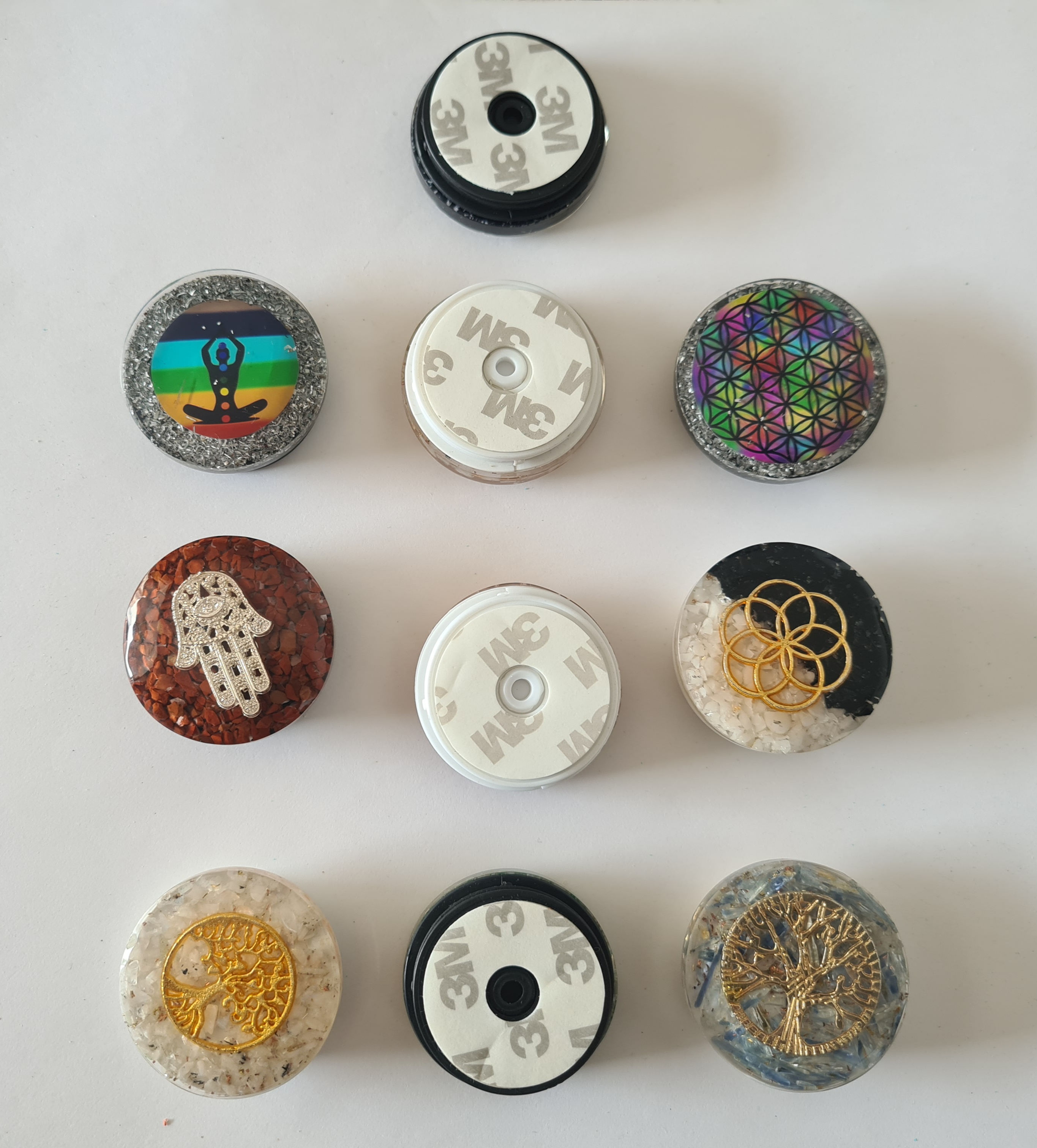 Customizable Orgonite Pop Sockets 