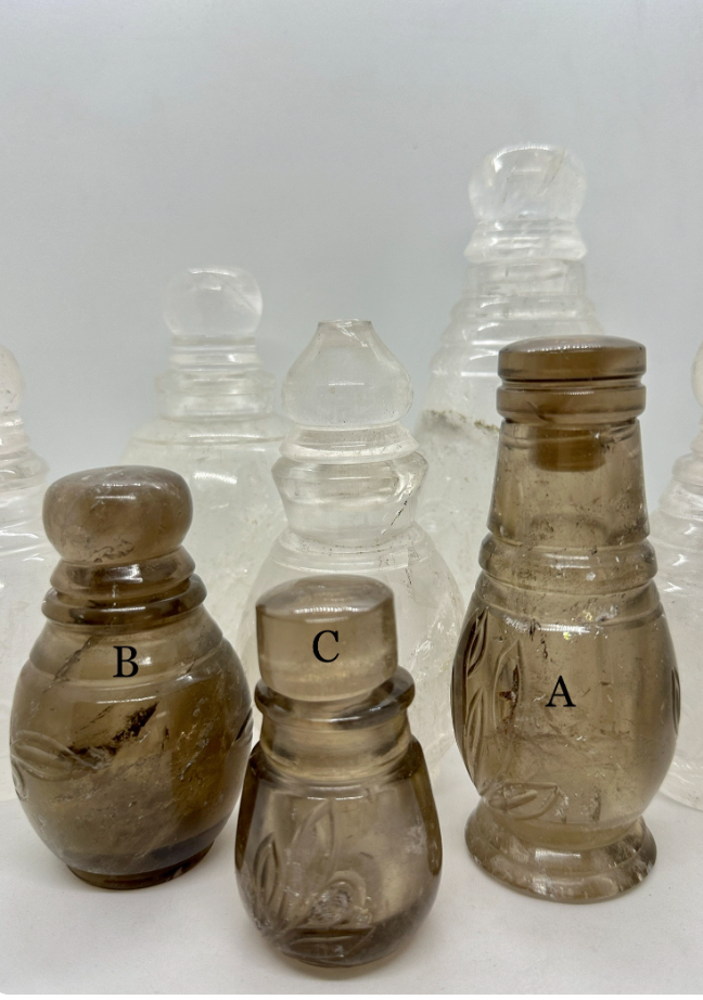 Thumbnail: Smoky Quartz Perfume Bottle