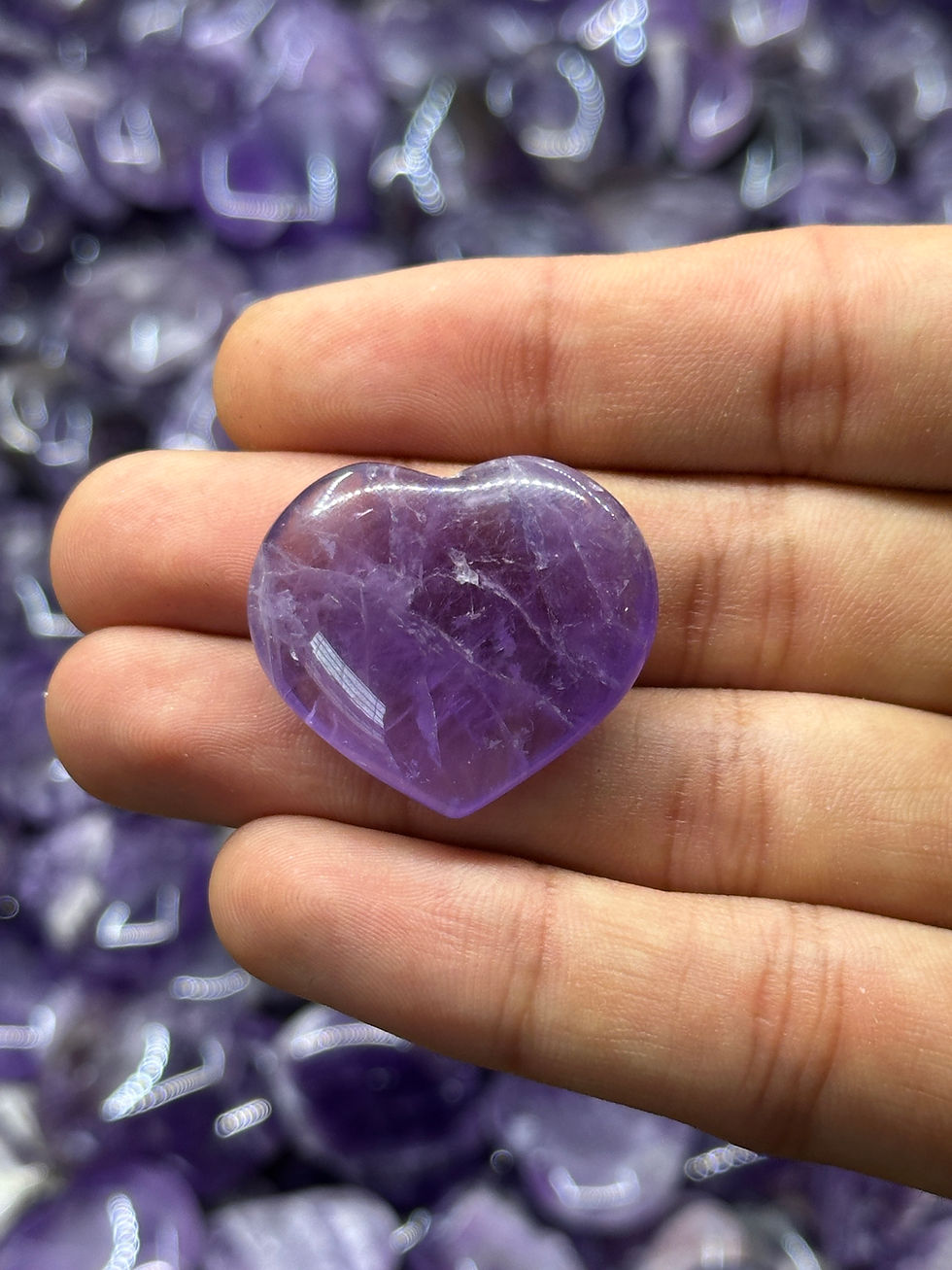 Thumbnail: Mini Amethyst Hearts