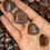 サムネイル： Mini Mahogany Obsidian Hearts