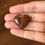 サムネイル： Mini Mahogany Obsidian Hearts