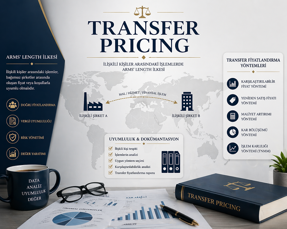 Transfer Fiyatlandırması, Kontrol Edilen Yabancı Kurum ve Örtülü Sermayeye İlişkin Formun Doldurulmasında Dikkat Edilecek Önemli Konular