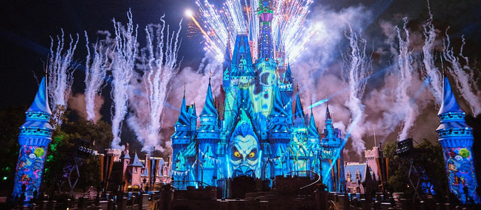Cinderella's Castle - MNSSHP fireworks