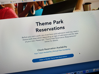 Theme Park Reservations FAQ