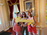 Pixie Dust Trip holds a Keys the the Kingdom Tour sign
