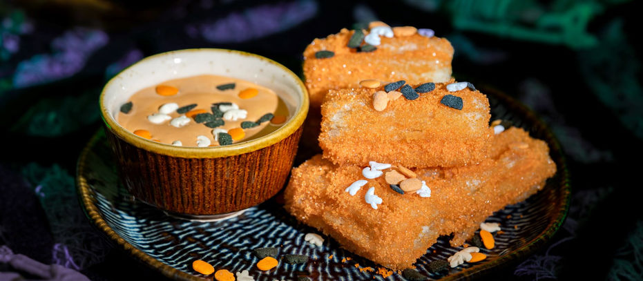 Mickey's Not So Scary Halloween Party Foodie Guide - Pumpkin Pie Mini Churros Photo Credit @Disney