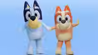 Bluey and Bingo at Disney Animal Kingdom