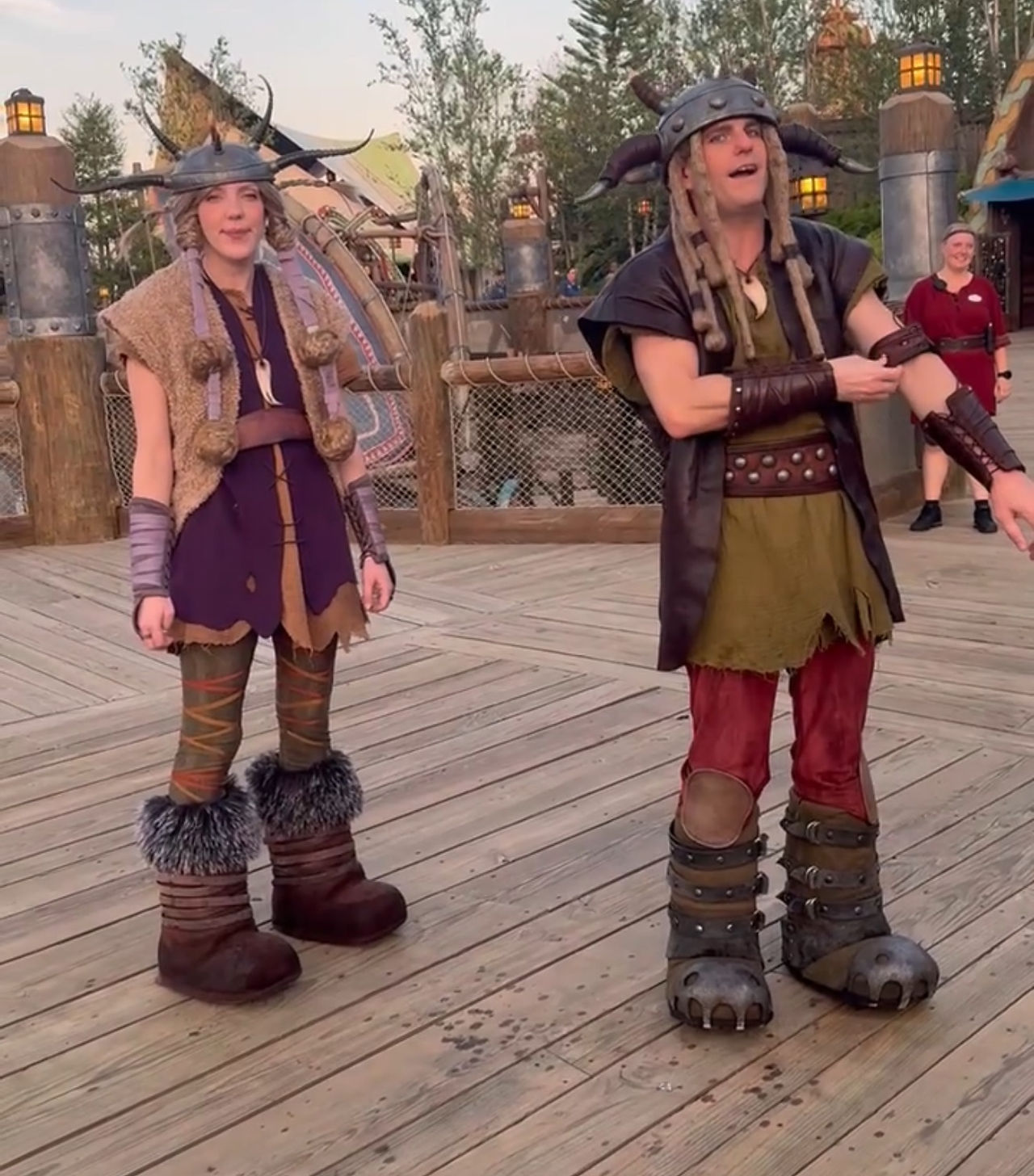 Ruffnut & Tuffnut at Epic Universe