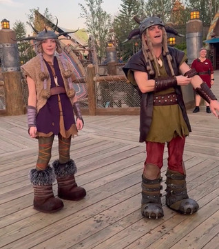 Ruffnut & Tuffnut at Epic Universe