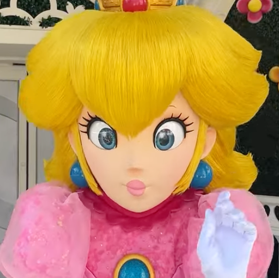 Princess Peach at  Epic Universe