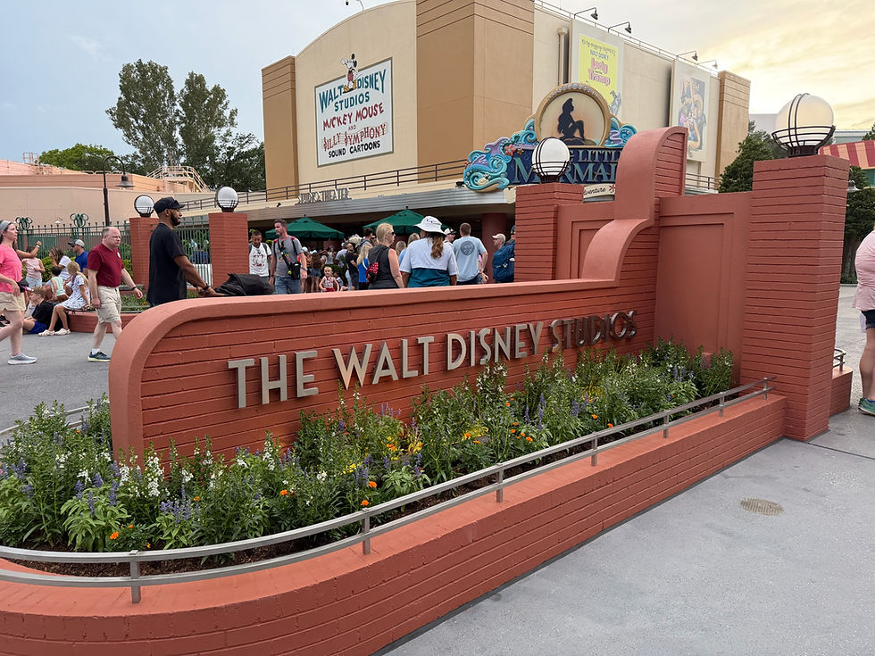 New entryway for the Walt Disney Studios Courtyard in the Hollywood Studios in Florida