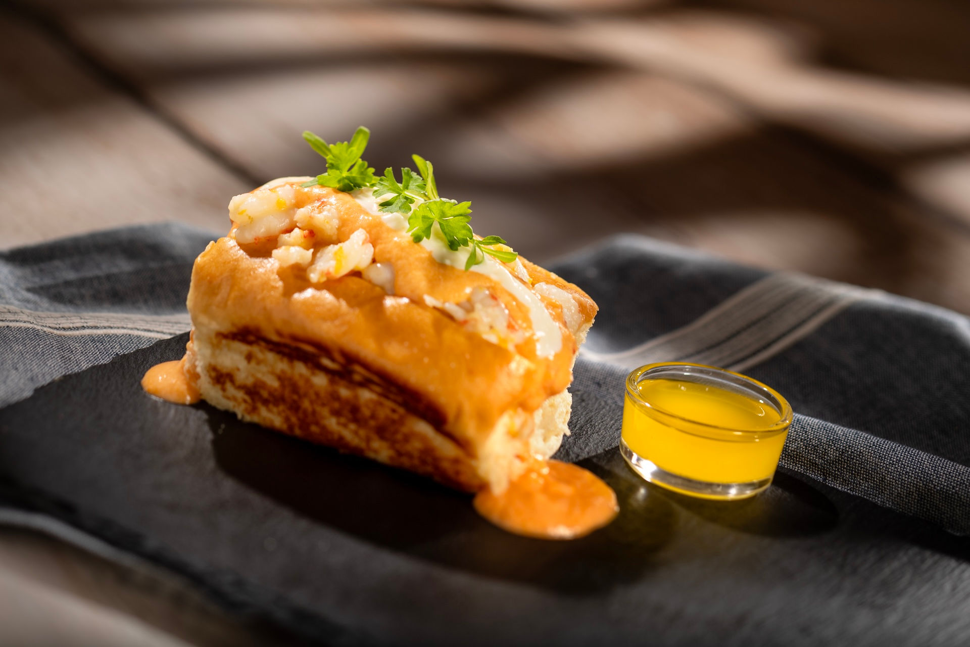 Gulf Coast-Style Seafood Roll