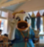 Daisy Duck at Cape May Cafe