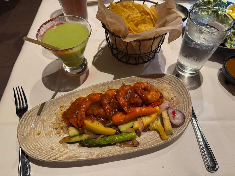 Diner at San Angels Inn in the Mexican Pavilion at EPCOT