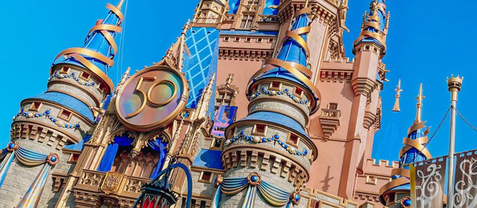 Cinderella Castle in the Magic Kingdom