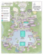 Epcot 2024 Festival of the Arts Map Cheat Sheet