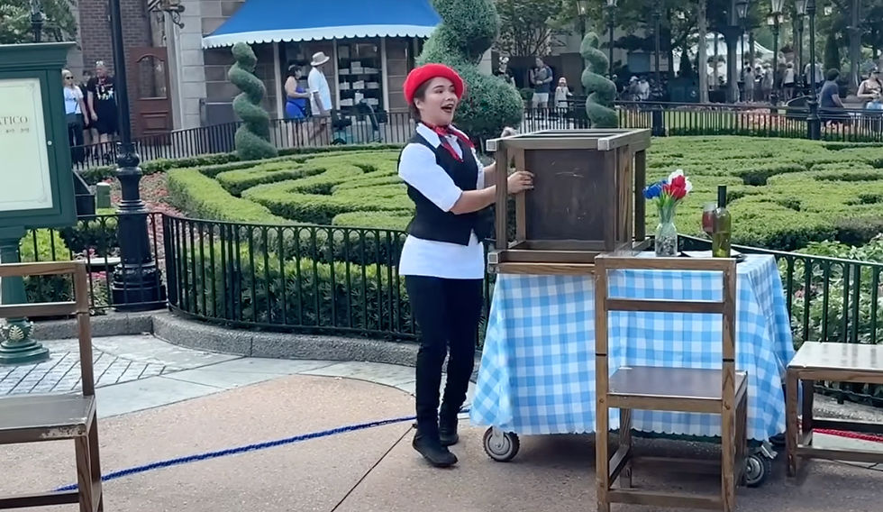 New āAcrobatico!ā at the France Pavilion at EPCOT