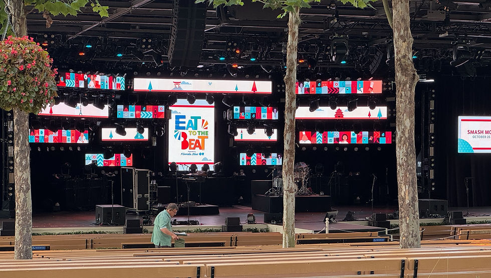 Eat to the Beat Concert Stage EPCOT Food & Wine 2025
