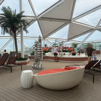 Solarium on Utopia of the Seas