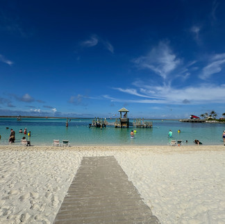 Family Beach on Disney Castaway Cay
