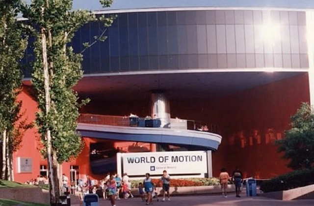 World of Motion building EPCOT 1984