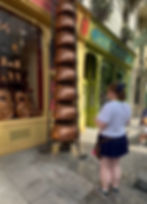 Spell location at Hogsmeade in the Island of Adventure
