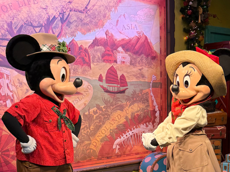Mickey & Minnie Meet & Greet Animal Kingdom