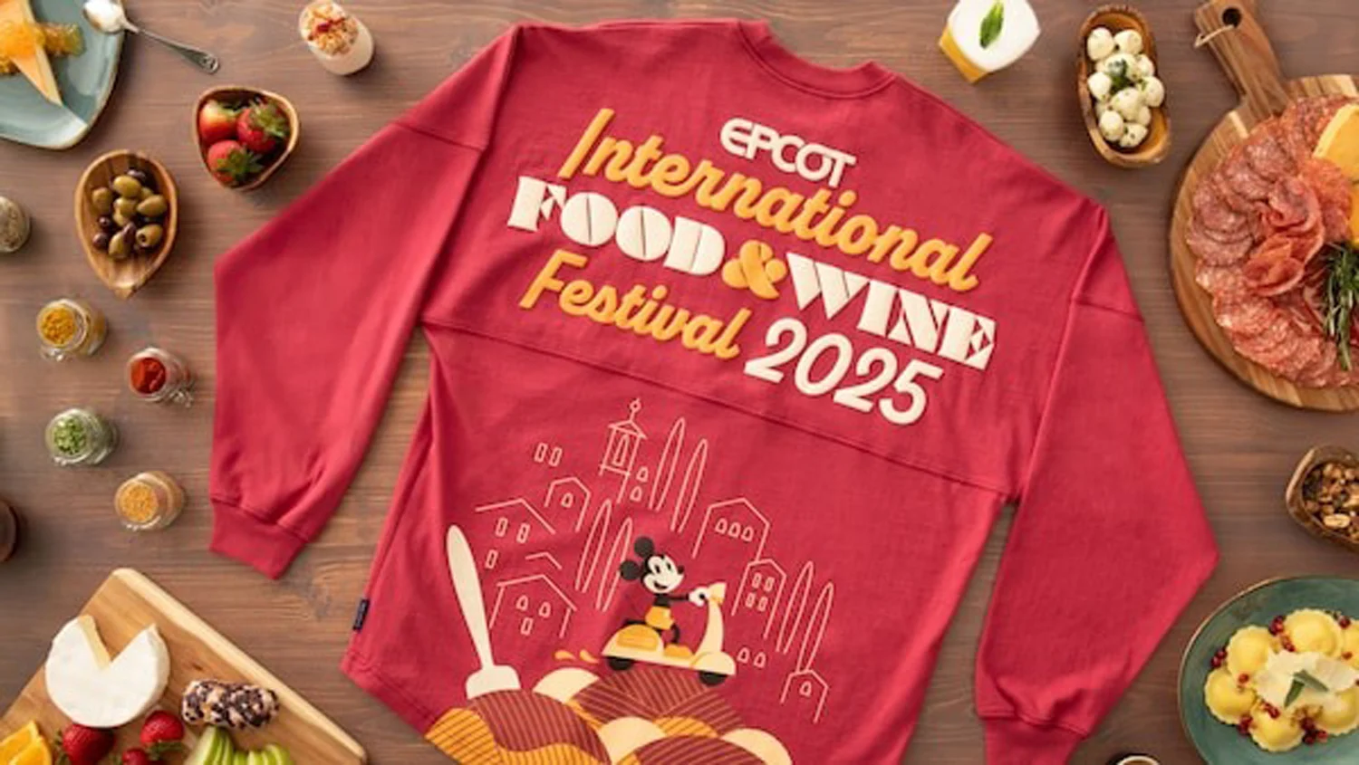 2025 International Food and Wine Chef Mickey Mouse Merch