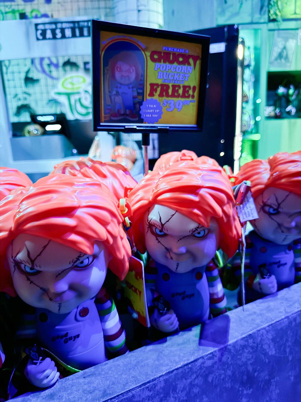 Chucky Popcorn Bucket - Halloween Horror Nights 2025