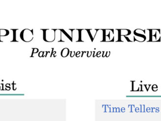 Universal Orlando Downloadable Cheat Sheets and Park Guides