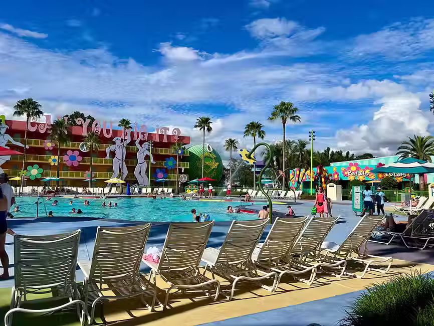 Disney's Pop Century Resort's main pool