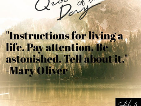 Be astonished.