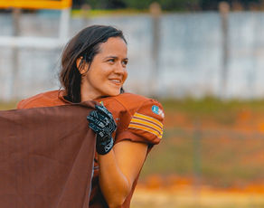 Raquel Araújo: jogando ou apitando, sempre FABR