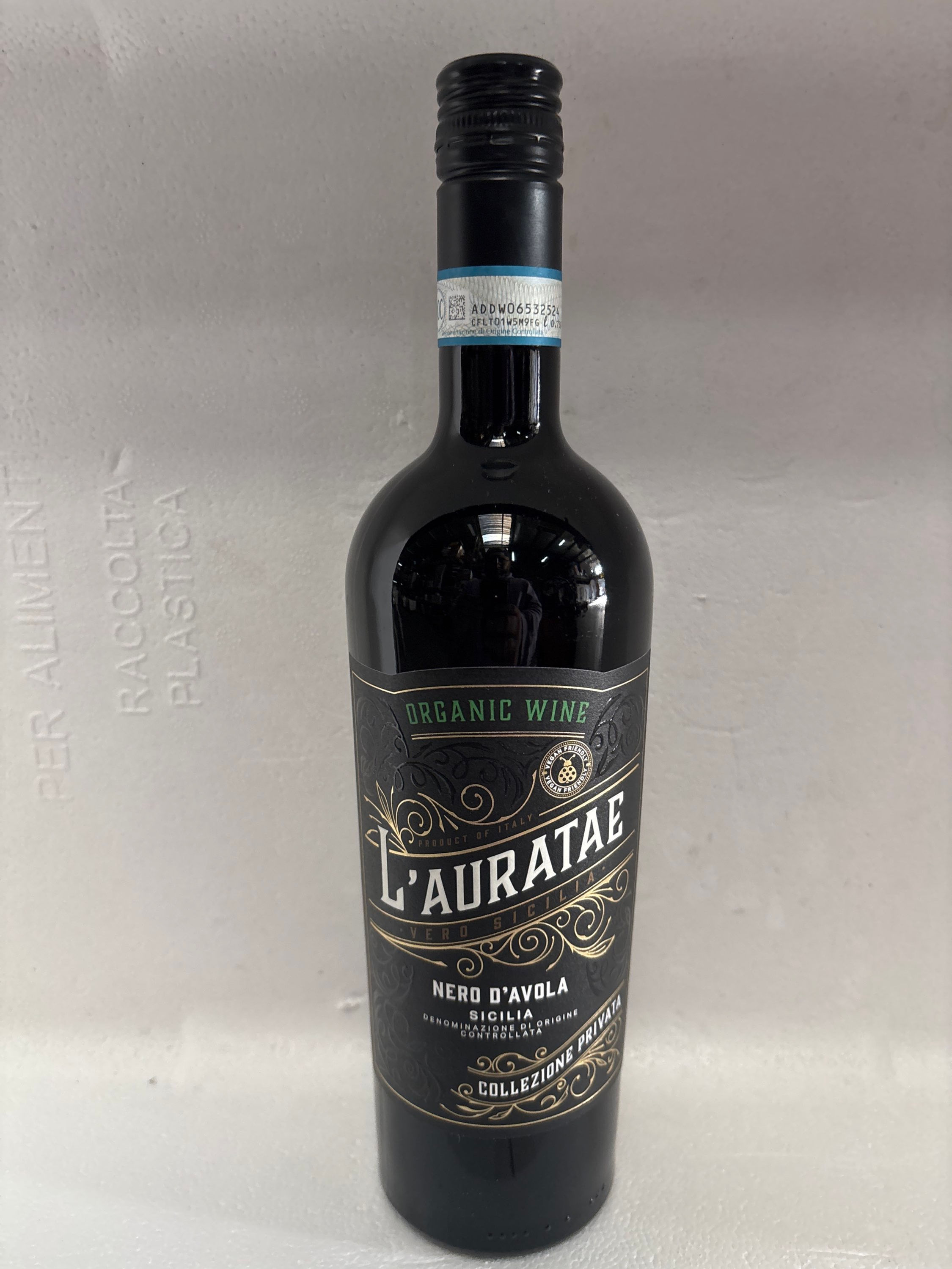 Nero d’Avola L’Auratae   (Sicilia) carton de 12
