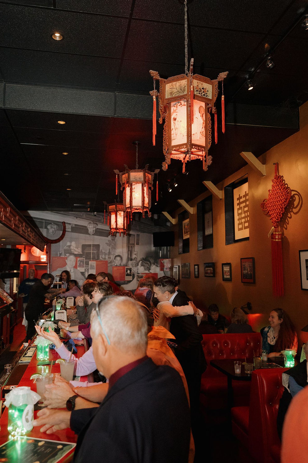 Santa Barbara Weddings colorful celebration in Santa Barbara bar venue