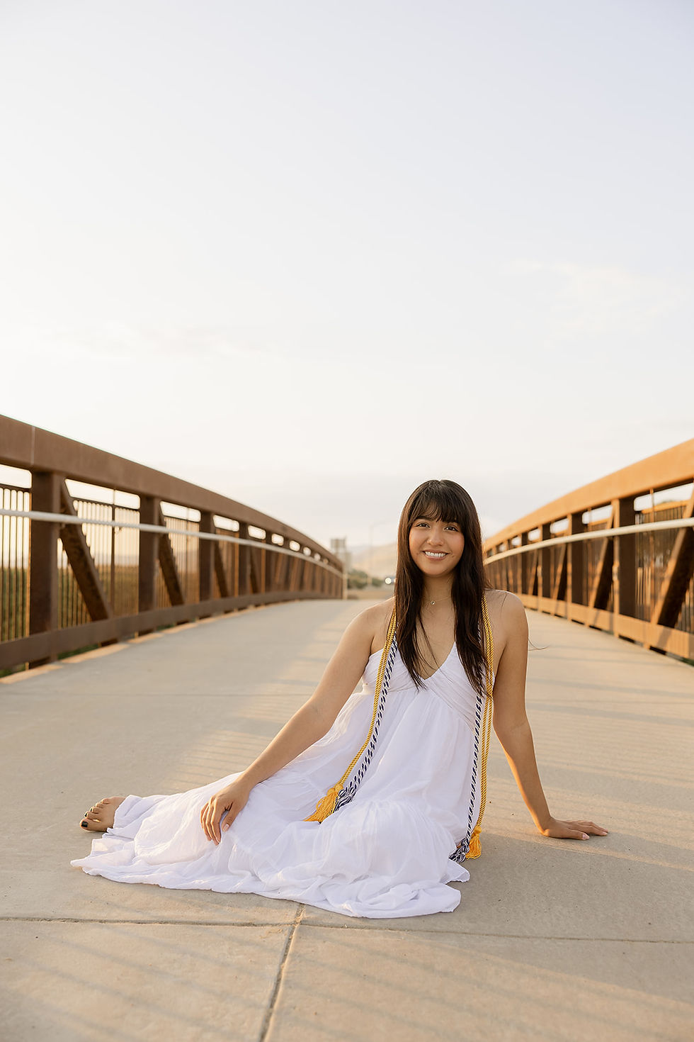 Cal Poly SLO graduate portrait session along the Morro Bay waterfront