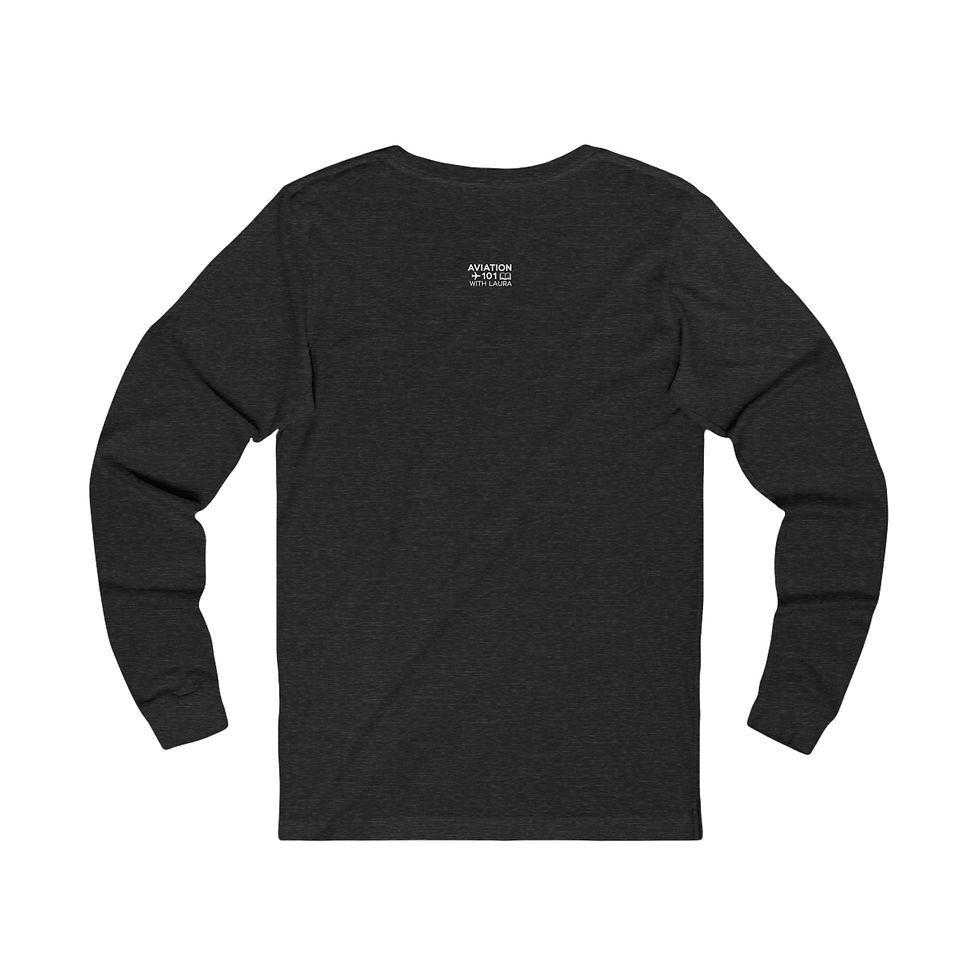 Thumbnail: Smoke METAR Symbol Long Sleeve Tee