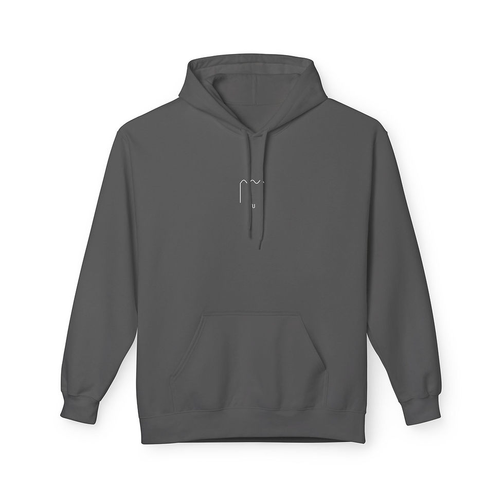 Thumbnail: Smoke METAR Symbol Unisex Midweight Softstyle Fleece Hoodie