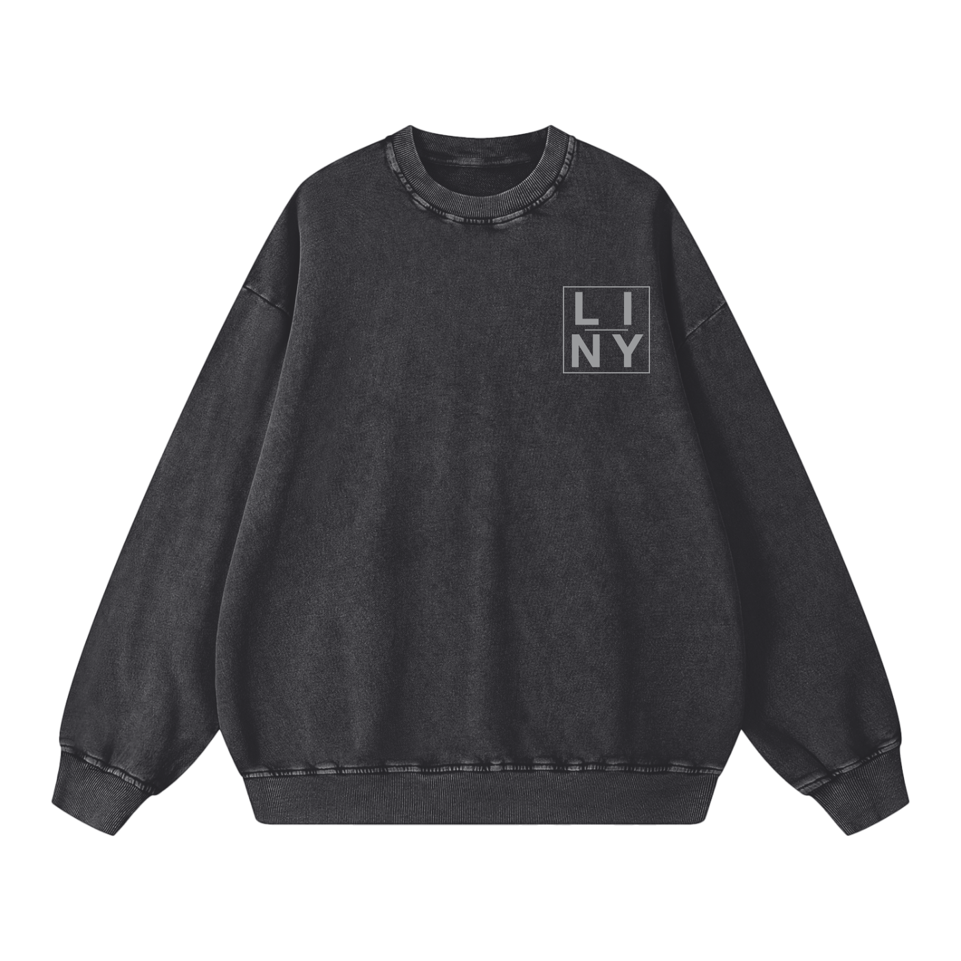 Snow Washed Oversized Sweatshirt
