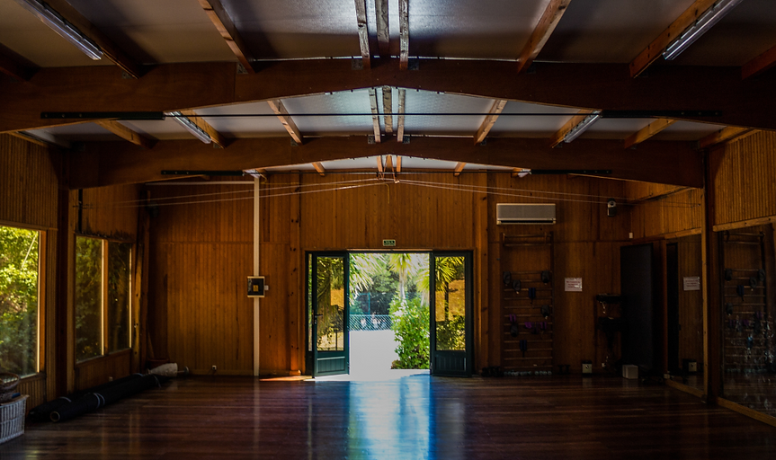 Sala de biodanza, clube alto do duque, madeira, natureza