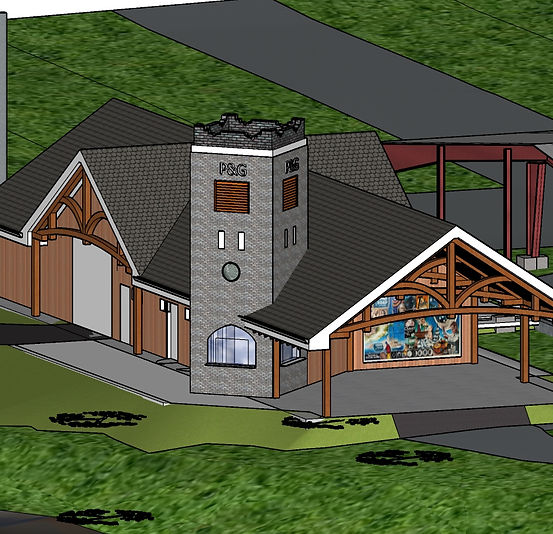P&G Pavilion Drawings