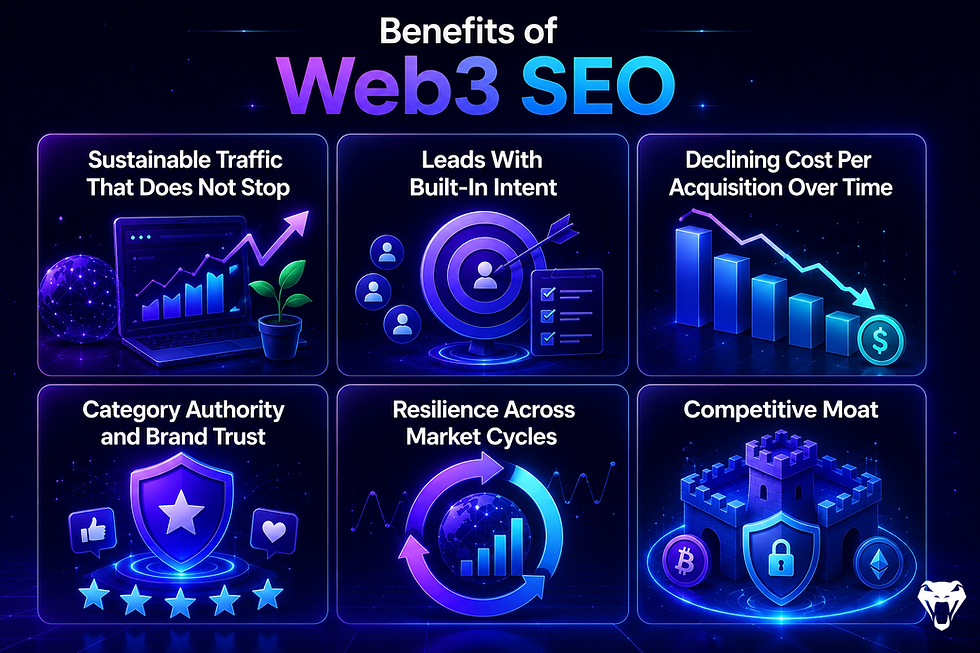 Benefits of Web3 SEO