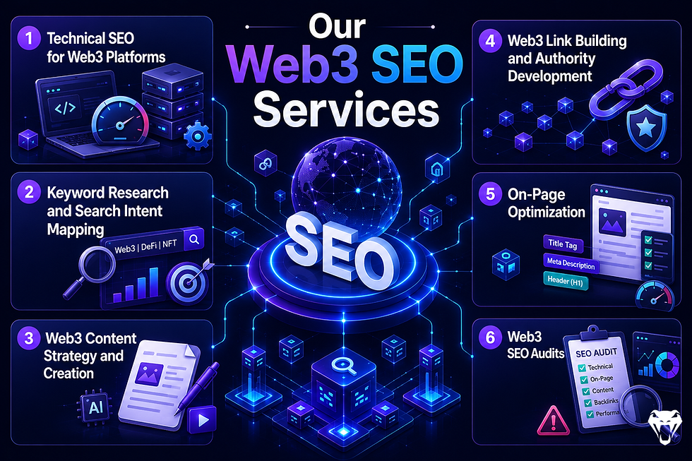 Our Web3 SEO Services