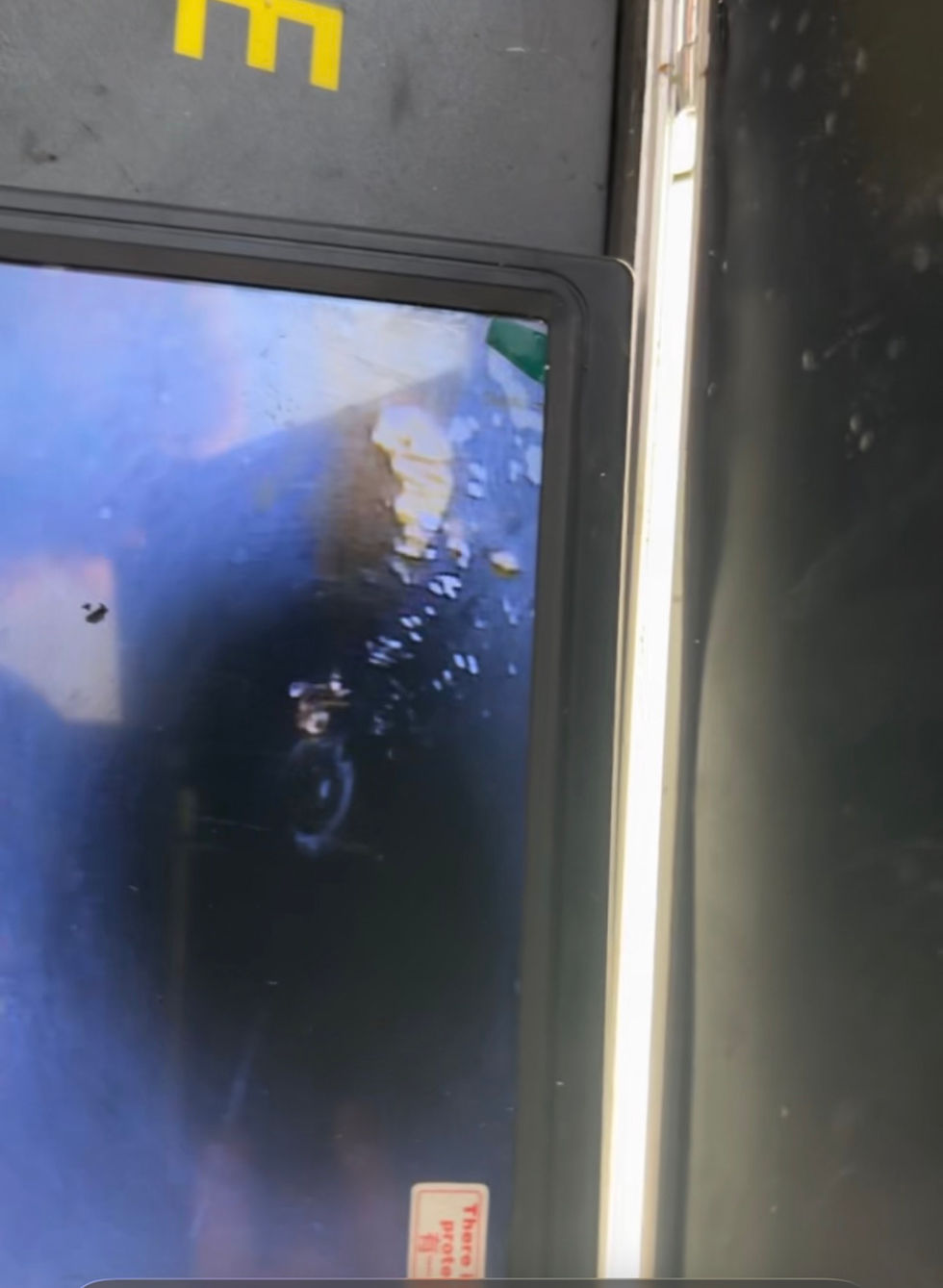 Main sewer line after hydro jetting Murrieta service - clear pipe inspection results.