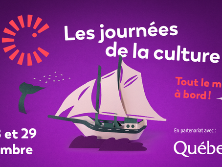 DÉVOILEMENT DE LA PROGRAMMATION OFFICIELLE - 28e JOURNÉES DE LA CULTURE