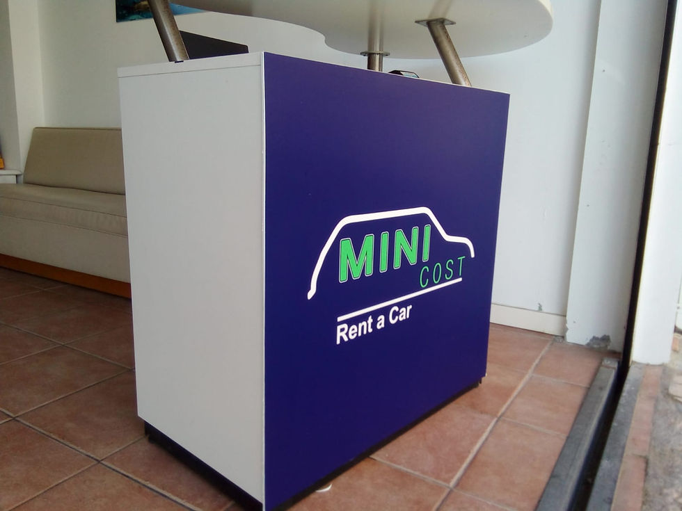 Cartelería Minicost Can Picafort