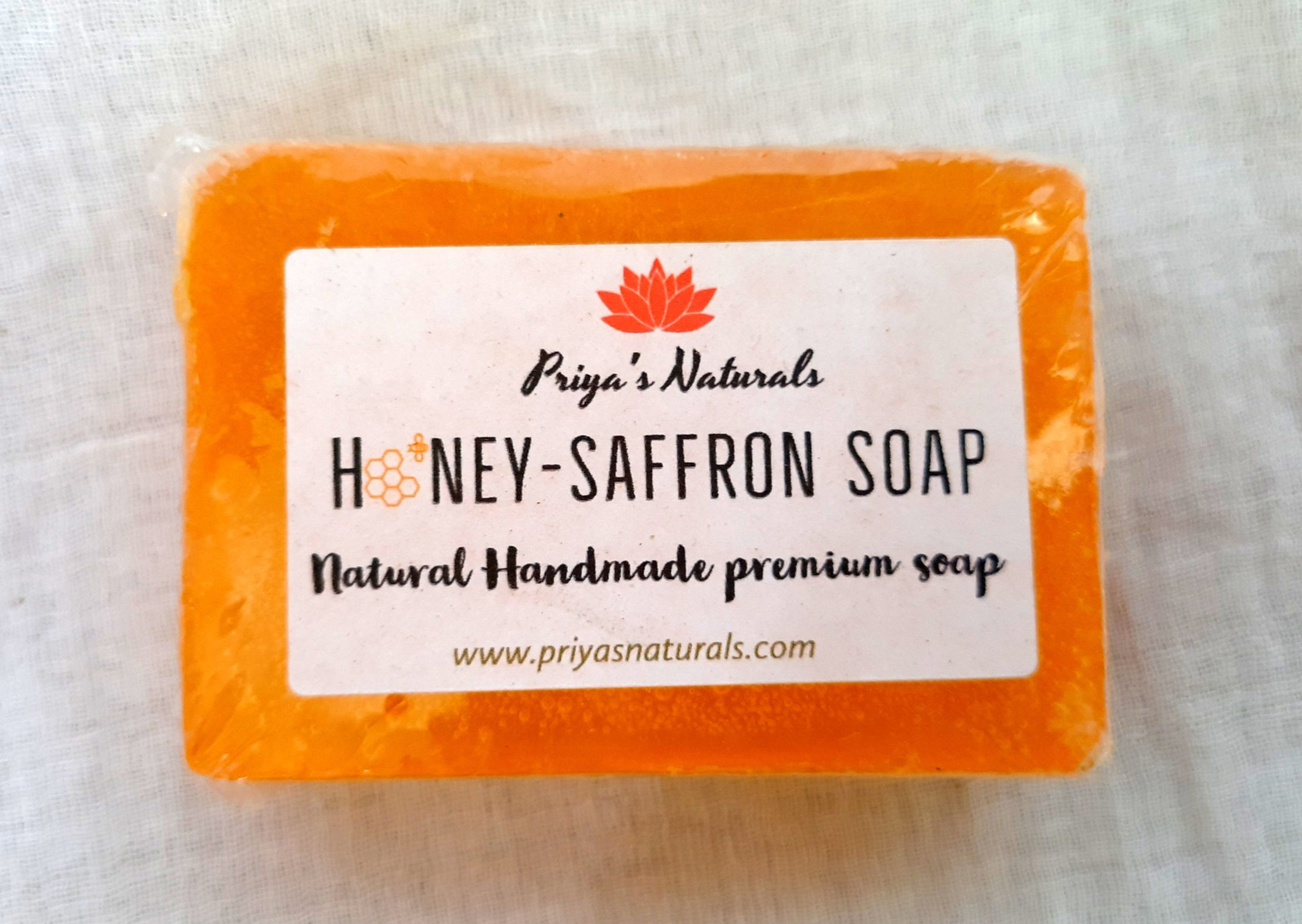 Honey Saffron Glycerin Soap