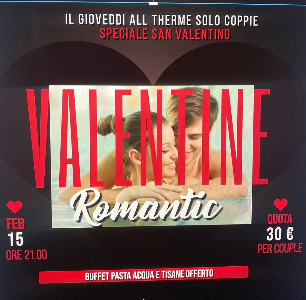 Saint Valentine THERME ONLY COUPLE ZONA CASSIA GIUSTINIANA