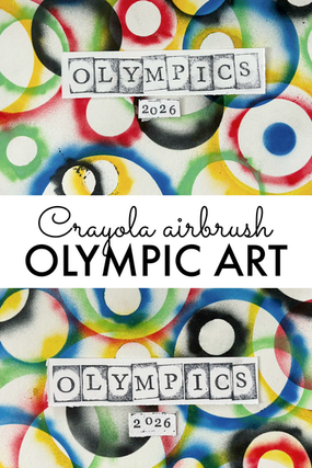 Crayola Airbrush Olympic Art
